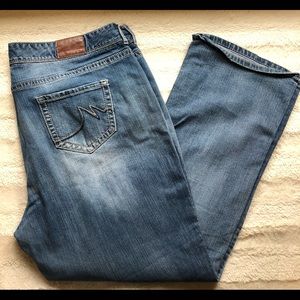 Mid-Rise, Straight-Legged, Jeans